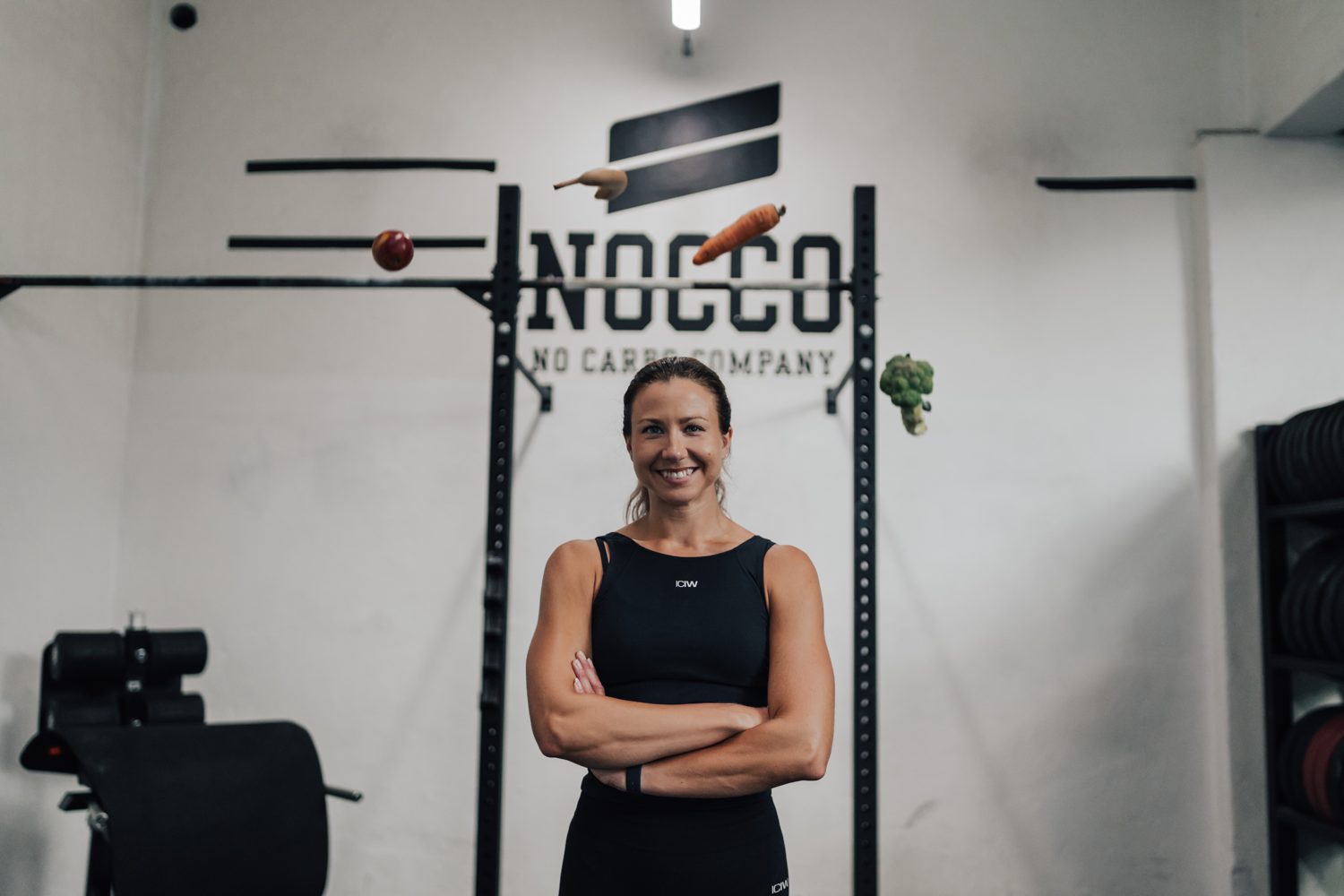 Ellinor Nilsson i gymmet